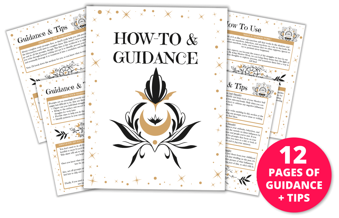 RIFT Shadow Work Printable Journal Kit Preview