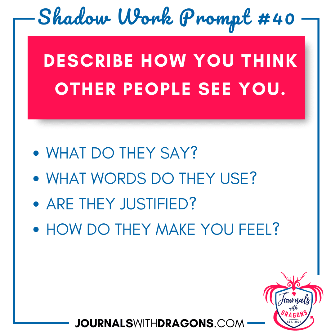 Shadow work journal prompts #40 sample