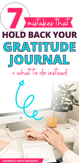 Gratitude mistakes to check if your gratitude journal is not working