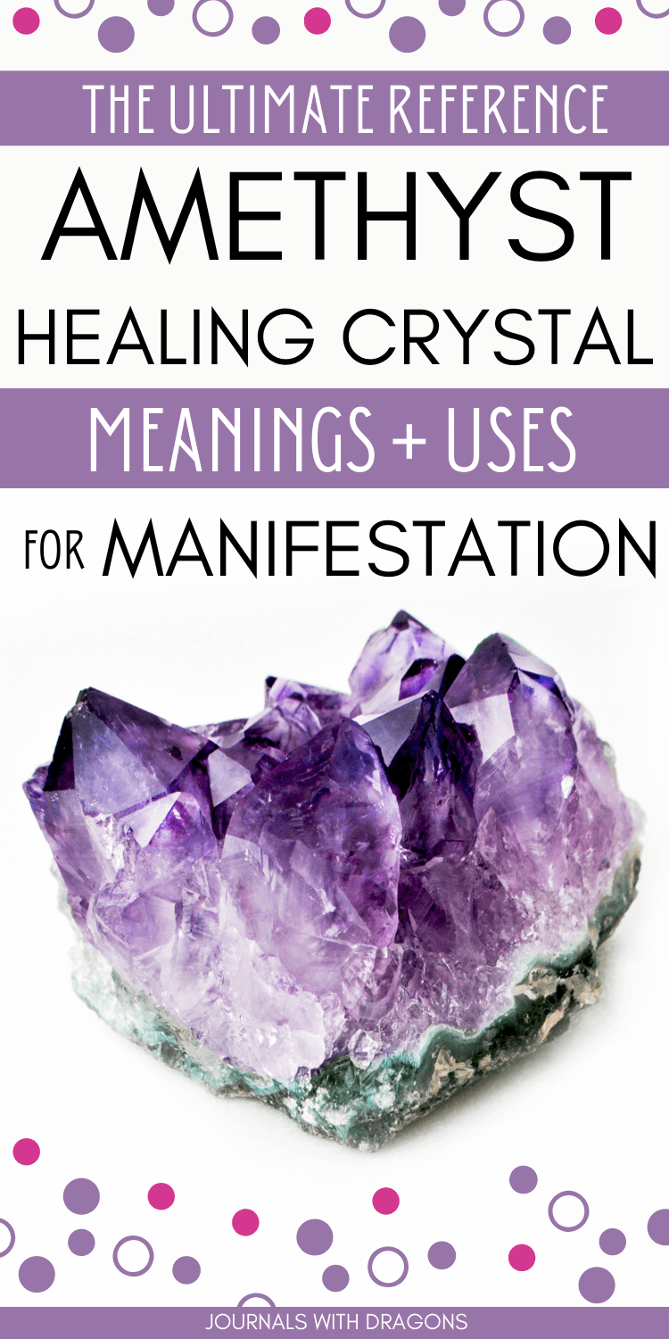 Healing crystal magic amethyst properties, meanings and uses printable pages