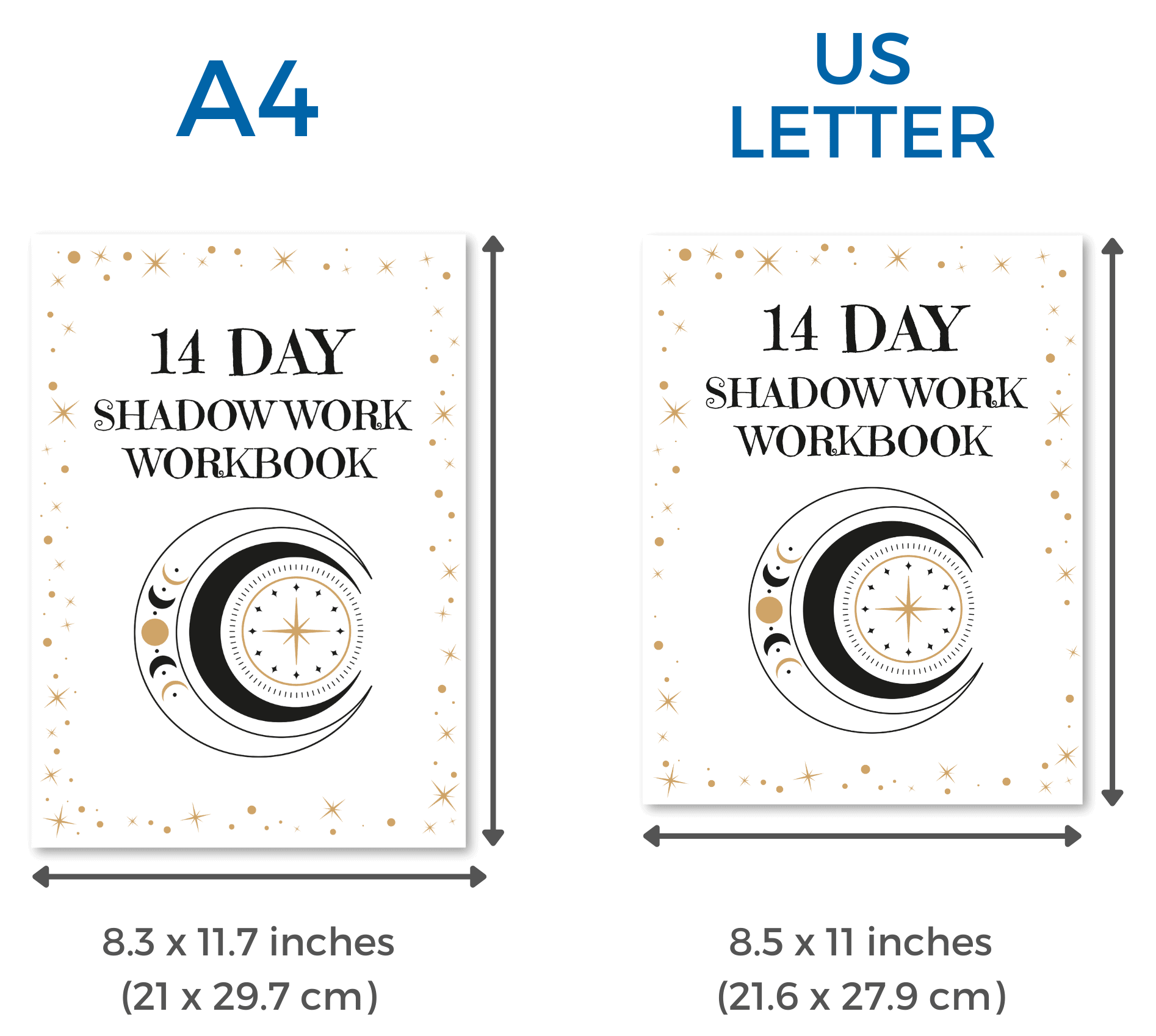 14 Day Shadow Work Challenge Workbook Printable Preview