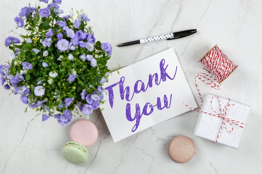 How To Practice Gratitude With Hand Written Thank You Cards
