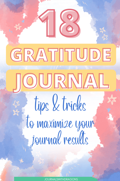 Gratitude Journal Tips Mindfulness Practice 5 2023 04 06 Journal Ideas (small Pin)