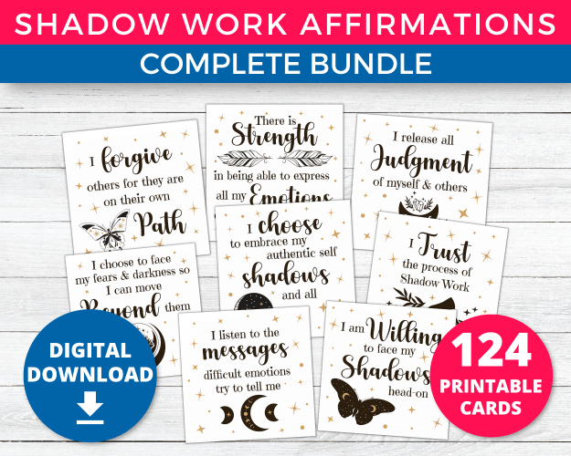 Shadow Work Affirmations Complete Bundle (blog Shop)