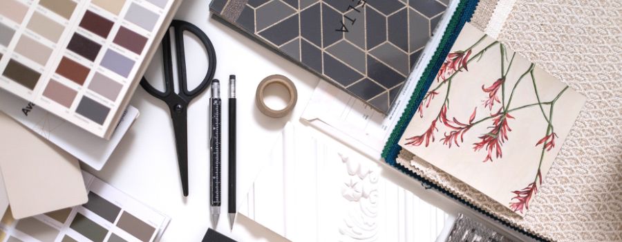 Best Journal Tips For Beginners Graphic Of Many Different Clipped Materials For Making A Mood Board