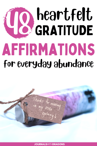 Positive Affirmations For Gratitude And Abundance Self Development Help Manifestation Healthy Mindset Growth Pin Large P 20220822 Aw 1 (small Pin)