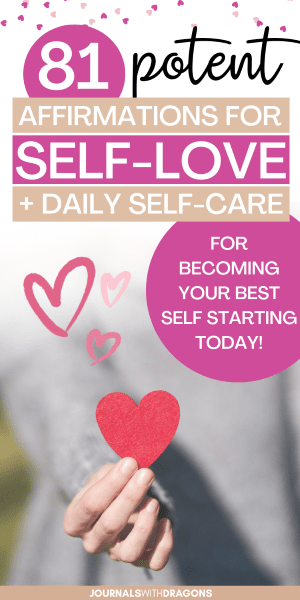 Self Love Positive Affirmations Positive Mindset Attitude Self Transformation Development Growth Improvement Manifestation Self Care Pin Large P 20230130 Ay 1 (small Pin)