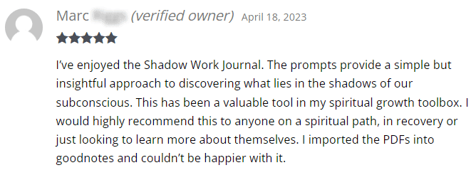 Journals With Dragons Testimonial 1