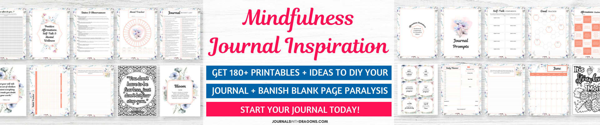 Museful Mindfulness Journal Inspiration For May Long Banner